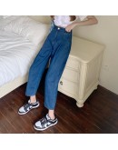  Style Loose Denim Harem Pants for Women High Waisted All Match Harajuku Trousers Fall Vintage Streetwear Work Pants