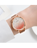 Gaiety  Watch For Women Gradient Dial Starry Sky  Magnetic Ladies Watch  Diamond Female Clock Montre Femme