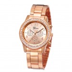 1pc Rose Gold Watch