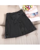  Autumn Winter Short Bright PU Leather Skirt Women  Faux Leather Mini Skirts Female Sexy A-Line 7 Colors Saias