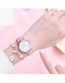  Simple Ladies Wrist Watches Luminous Women Watches Casual Leather Strap Quartz Watch Clock Montre Femme Relogio Feminino