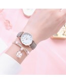  Simple Ladies Wrist Watches Luminous Women Watches Casual Leather Strap Quartz Watch Clock Montre Femme Relogio Feminino