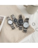  Couple Watches For Lovers Quartz Wristwatch  Business Men Watch Women Watches Sliver Black Hour relogio masculino