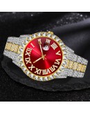 Iced Out Watch Men   Full Diamond Mens Watches  Quartz Men's Watch Waterproof Hip Hop Male Clock Gift For Men