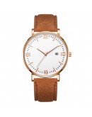 Men's Watch  Relogio Masculino Business Rose Gold Quartz Watches Mens Watches Top   Erkek Kol Saati 