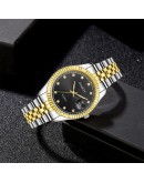 Relojes Hombre Watch Men Rhinestone  Sport Quartz Mens Watches Top   Business Wrist Watch Relogio Masculino