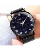 Cool Quartz MEN'S Watch Male STUDENT'S Trend Starry Sky Dial Black  Watch Sports Wristwatch  Clock reloj hombre