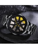 Top   Men's Watch Black Clock  Sports Watches Men Quartz Casual Life Waterproof Wrist Watch Relogio Masculino