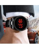 Minimalist Watch For Men  Led Watches Digital Watch Men Simple Business Stainless Steel Quartz Clock Relogio Masculino