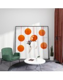 Personality color figures wall art Canvas HD Prints Posters Abstract oranger Wall Pictures for living room Morden decor Nordic