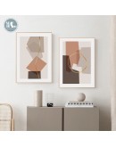 Modern Abstract Geometric color block Wall Poster Print colorful Canvas Painting Art Living Room Decoration Pictures Home Decor