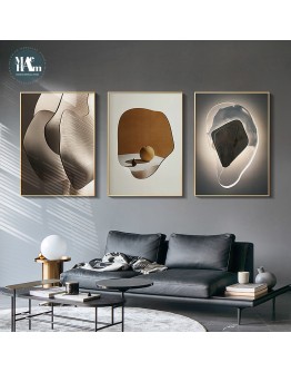 Abstract Geometric texture color space art  Wall Poster Print Canvas Painting Art Living Room Decoration Pictures Modern Decor