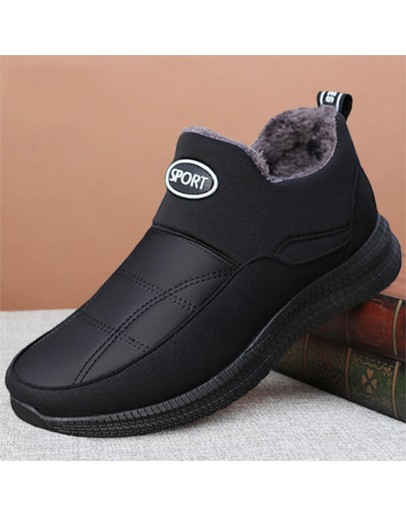 Men Winter boots Boots Men Snow Boots Comfort Men Boots Plus Size Winter Shoes  Fur Men Shoes Snow