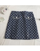 Autumn Bright Sequins Skirt Women  Spring High Waisted Short Mini Skirts Female Sexy Club Party Faldas Mujer Pretty