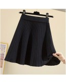 Autumn winter a-line thick short sweater Skirt Women good  cute shinny mini knitted skirt female elegant faldas mujer