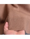 Spring Knitted Vest For Women Autumn Irregular Sleeveless Split V-neck Loose   Pullover Sweater Vest Knitwear