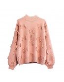  Women Sweaters Half Turtleneck Pullovers Autumn Winter Pull Femme Solid Female Casual Loose Tassel Knitted Sweater