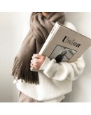  Minimalist style V-Neck Loose Pullover Sweater Women's Chic Lazy Irregular Hem Jumpers Soft Fall Winter Knitwear Clothes