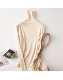 Autumn Turtleneck Sweater Women Knitted Pull Femme Large size Slim Stretch Sweater Pullovers Femme Tricot Winter Clothing