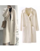  Autumn Knitted Cardigans Women Loose Style Long Sweater Coat Ladies Winter Warm Coats Casaco Feminino High 