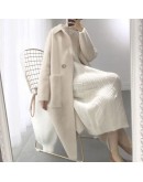  Autumn Knitted Cardigans Women Loose Style Long Sweater Coat Ladies Winter Warm Coats Casaco Feminino High 