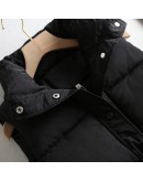  Women Autumn Vest Coat Stand Collar Women Cotton Vest Warm Chaleco Mujer Gilet Casaco waistcoat sleeveless jacket women