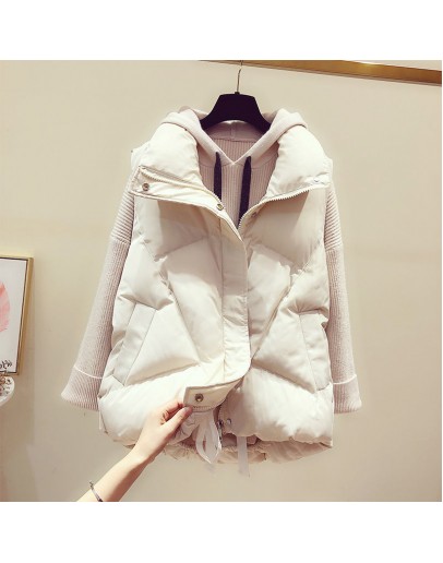 Winter vest jacket women puff waistcoat vest women sleeveless jacket fall  women clothing chaleco mezclilla mujer tank top