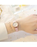  Women Watches Cat Pattern Leather Ladies Wrist Watches Dress Students Children Pink Watch Girl Gift Clocks Montre Femme