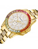  Women Watch With Diamond Watch Ladies Top   Ladies Casual Women's Bracelet Crystal Watches Relogio Feminino