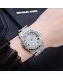  Relogio Feminino  Bling Women's Watches  Rhinestone Diamond Silver Rose Gold Watch For Ladies Simple Clock