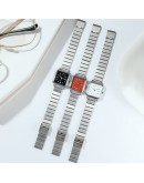 Gaiety  Simple Silver Women Watches Exquisite Stainless Steel Ladies Wristwatches  Minimalist Female Quartz Clock