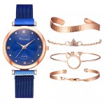 5pcs Blue Watch