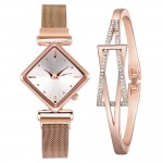 2pcs Rose Gold