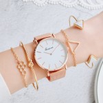 5pcs Set Rose Gold W