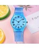 Watch Women Quartz Transparent Cartoon Lovely Girls Women Dress Wrist Watches Sport Casual Ladies Pink Watch  s