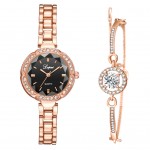 2pc-Rose Gold Black