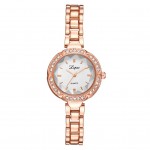 1pc-Rose Gold White