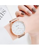   Ladies Watch Magnetic Mesh Belt Casual Simple Bracelet Quartz Watch Ladies Watch Clock Reloj Mujer Relogio Feminino