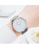   Ladies Watch Magnetic Mesh Belt Casual Simple Bracelet Quartz Watch Ladies Watch Clock Reloj Mujer Relogio Feminino