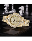  Women Men Watch Full Diamond Watch Unisex Top   Ladies Casual Women Bracelet Crystal Watches Relogio Feminino