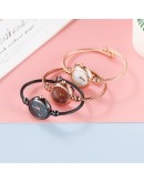 Women Watch Starry Sky  Bracelet Set Diamond Watches Casual Rose Gold Band Quartz Wristwatch Female Clock Relogio Feminino