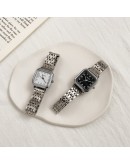  Women Watches  Square  Diamond Ladies Wristwatches Stainless Steel Female Silver Quartz Watch Montre Femme