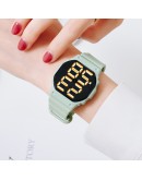  Unisex Silicone Watchband LED Digital Sport Women's Watches Men's Wristwatch Casual Clock relogio feminino digital reloj