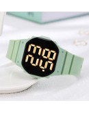  Unisex Silicone Watchband LED Digital Sport Women's Watches Men's Wristwatch Casual Clock relogio feminino digital reloj