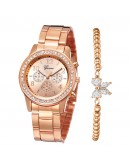 Diamond Women Watch   Rhinestone Elegant Ladies Wrist Watches  Gold Watch For Women Montre Femme Dropshipping