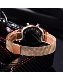 Watch For Women LED Magnetic Ladies Quartz Wrist Watches Female Clock  Women  Rose Gold Female Clocks reloj