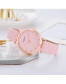 Women Diamond Watch Flowers Round Dial Bracelet Watches Set Ladies Leather Band Quartz Wristwatch Female Clock Zegarek Damski