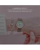  Luminous Watch For Women Casual Simple Leather Ladies Watch Small Dial Quartz Dress Bracelet Wristwatches Reloj Mujer