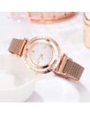 Women Watches  Color dial Rose Gold Ladies Wrist Watches Magnetic Women Bracelet Watch Female Clock Relogio Feminino