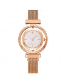 Women Watches  Color dial Rose Gold Ladies Wrist Watches Magnetic Women Bracelet Watch Female Clock Relogio Feminino